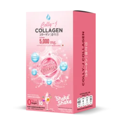 Colly j Collagen คอลลี่ เจ คอลลาเจน ผิวสวย  ผิวกระจ่างใส ผิวขาว บำรุงผม บำรุงเล็บ วิตามินซี เซลล์ลูไลท์ บูสผิวใส
