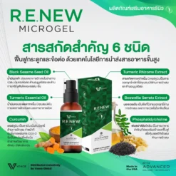 RENEW รีนิว ปวดข้อ ปวดเข่า โรคเก๊าท์ เบาหวาน ออฟฟิศซินโดรม กล้ามเนื้ออักเสบ สะเก็ดเงิน