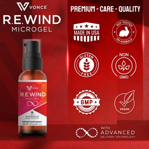 REWIND กลูต้าไธโอน บำรุงปอด บำรุงตับ ภูมิคุ้มกัน สะเก็ดเงิน มะเร็ง VONCE
